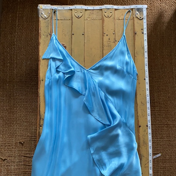 REVOLVE PRIVACY PLEASE STRETCH SILK MIDI DRESS S - Picture 3 of 16